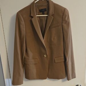 J. Crew Women's Camel Wool Blazer